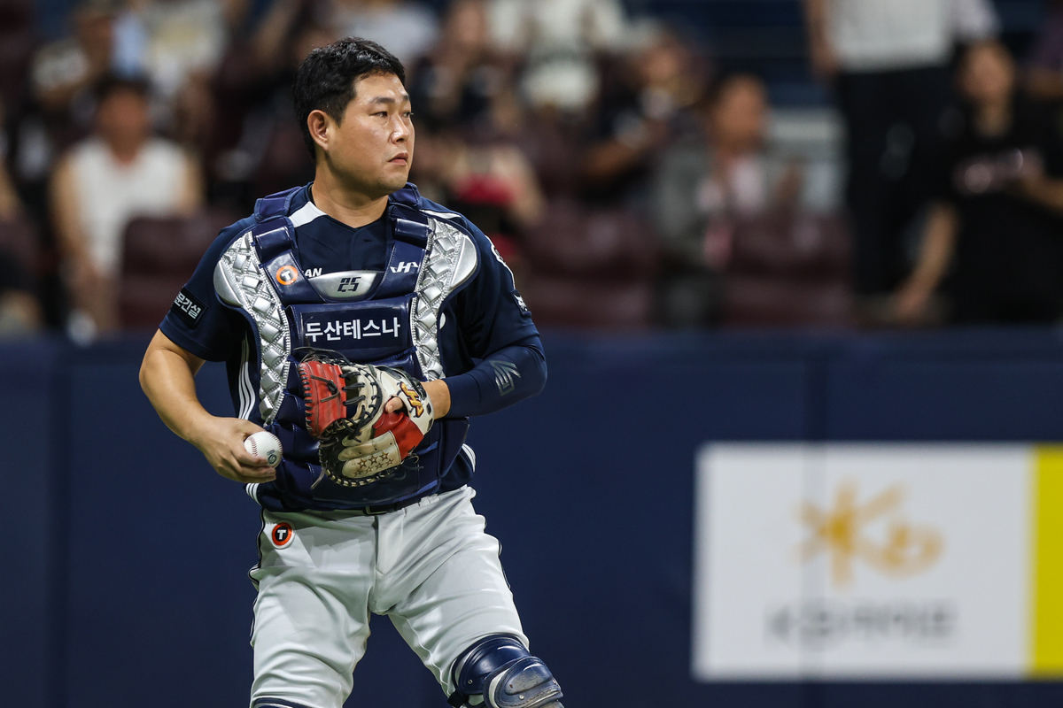 포도대장 본능까지 회복… ‘포수 마스크’ 쓴 양의지, 더 무섭다