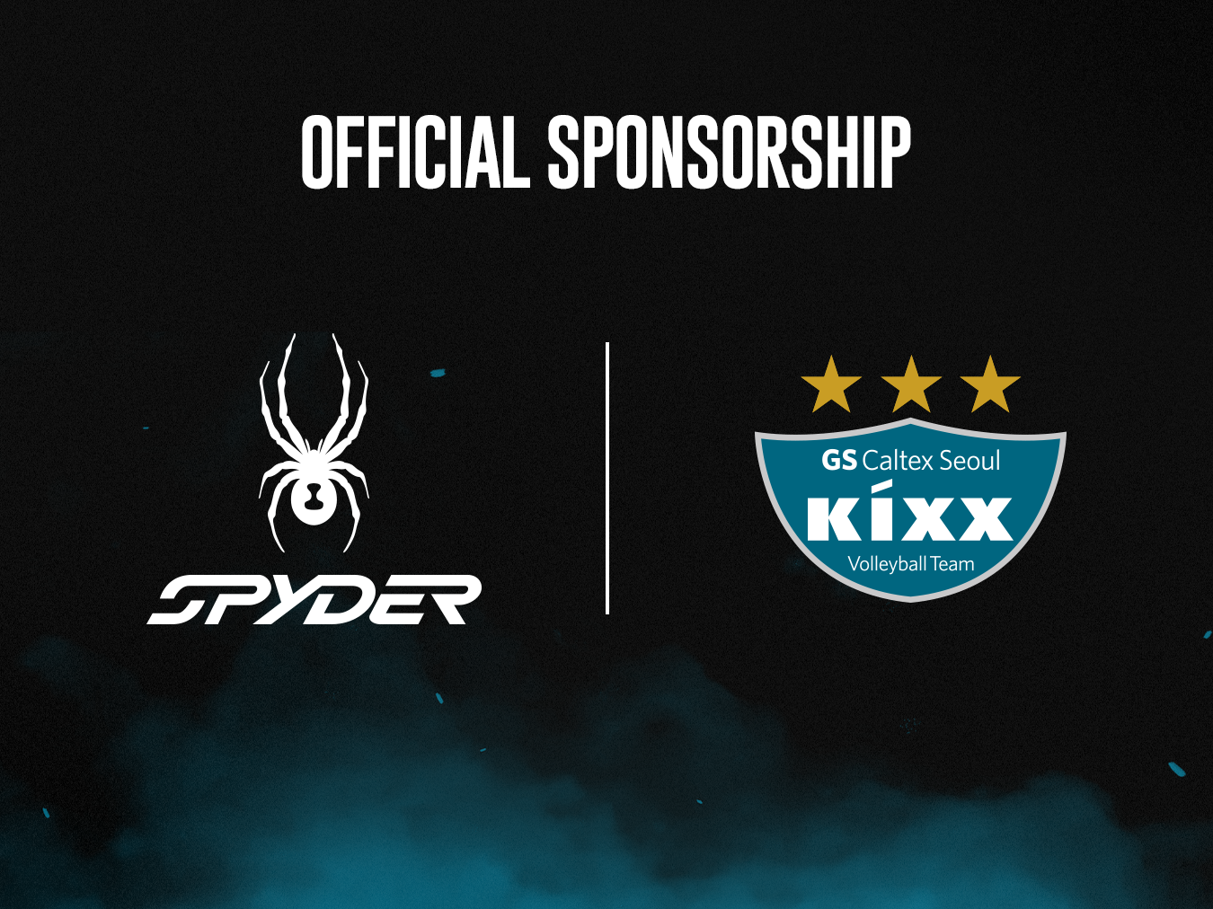 여자프로배구 GS칼텍스, 스파이더와 공식 스폰서십
