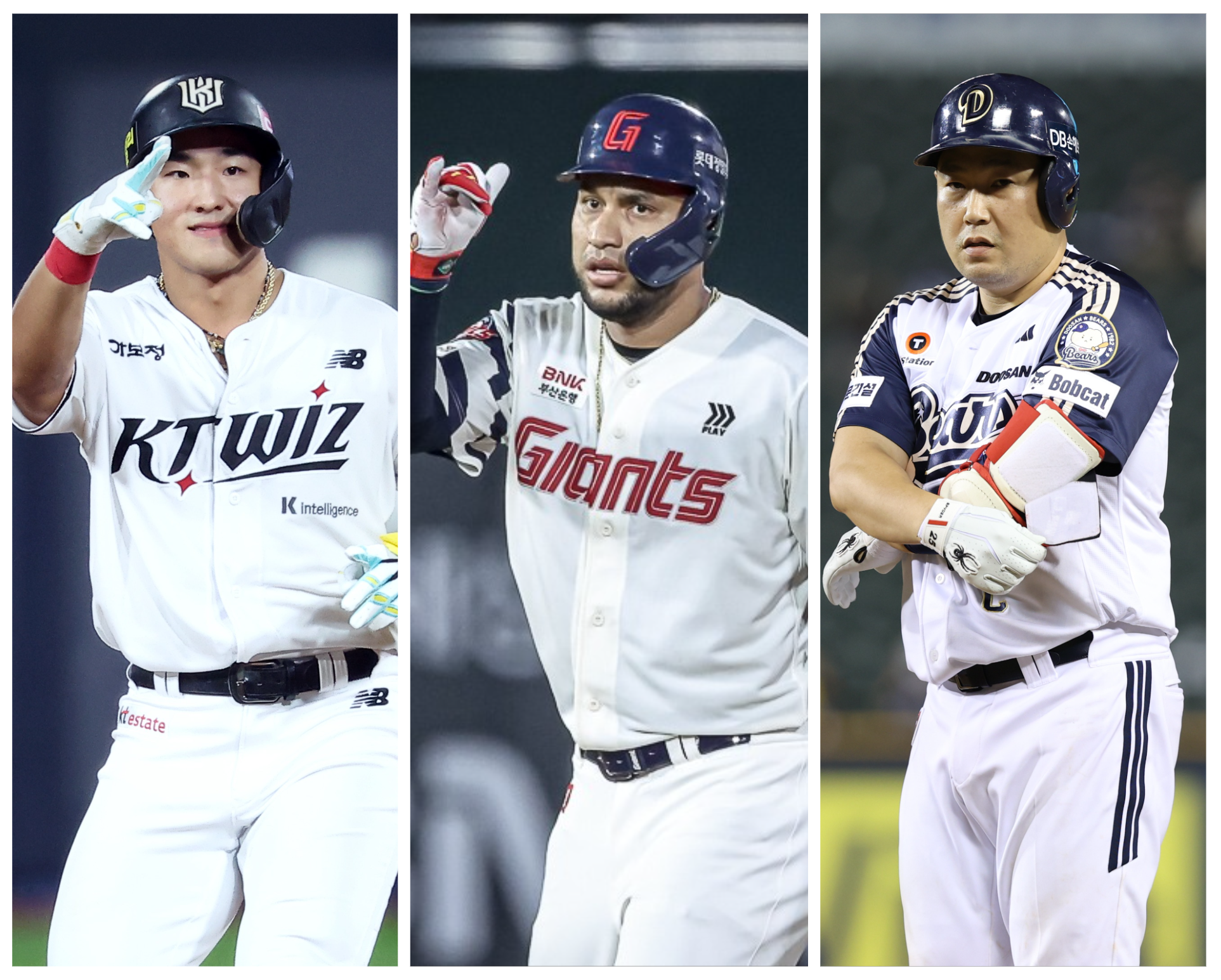 ‘활활’ 타격왕 레이스! ‘0.333’ 안현민-레이예스… ‘0.3326’ 양의지 맹추격