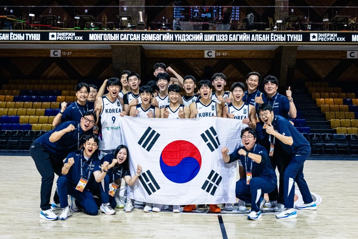 ‘역전에 재역전’ U16 남자농구, 이란 잡아내며 아시아컵 5위 마침표