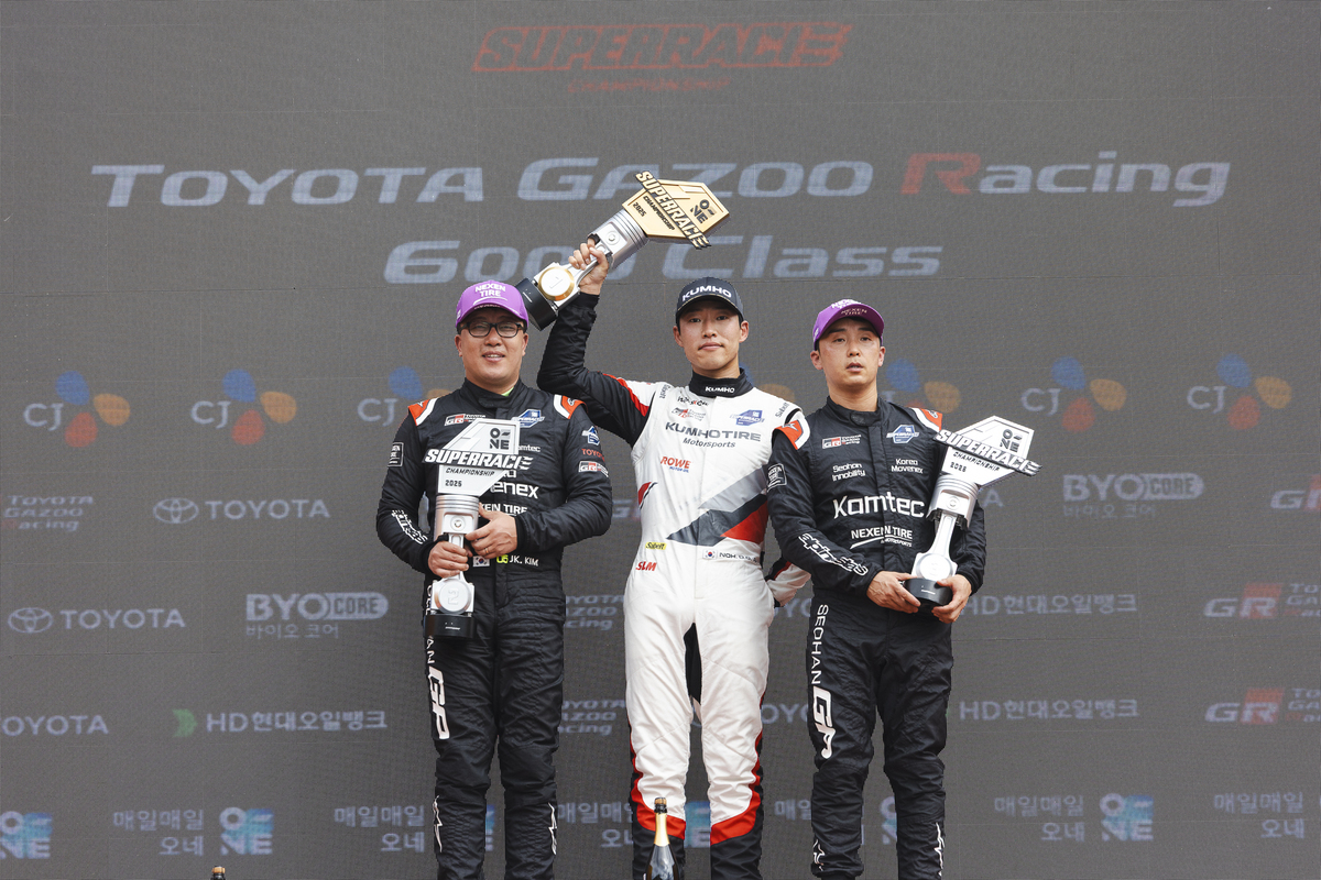 금호타이어, 슈퍼레이스 6라운드 우승 차지
