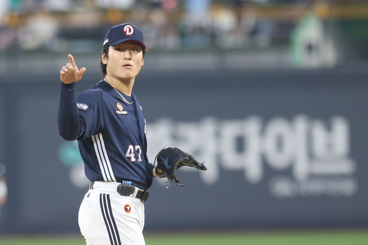 “공은 데뷔 후 최고 수준인데…” 곽빈, 돌파구는 ‘디테일’에 있다