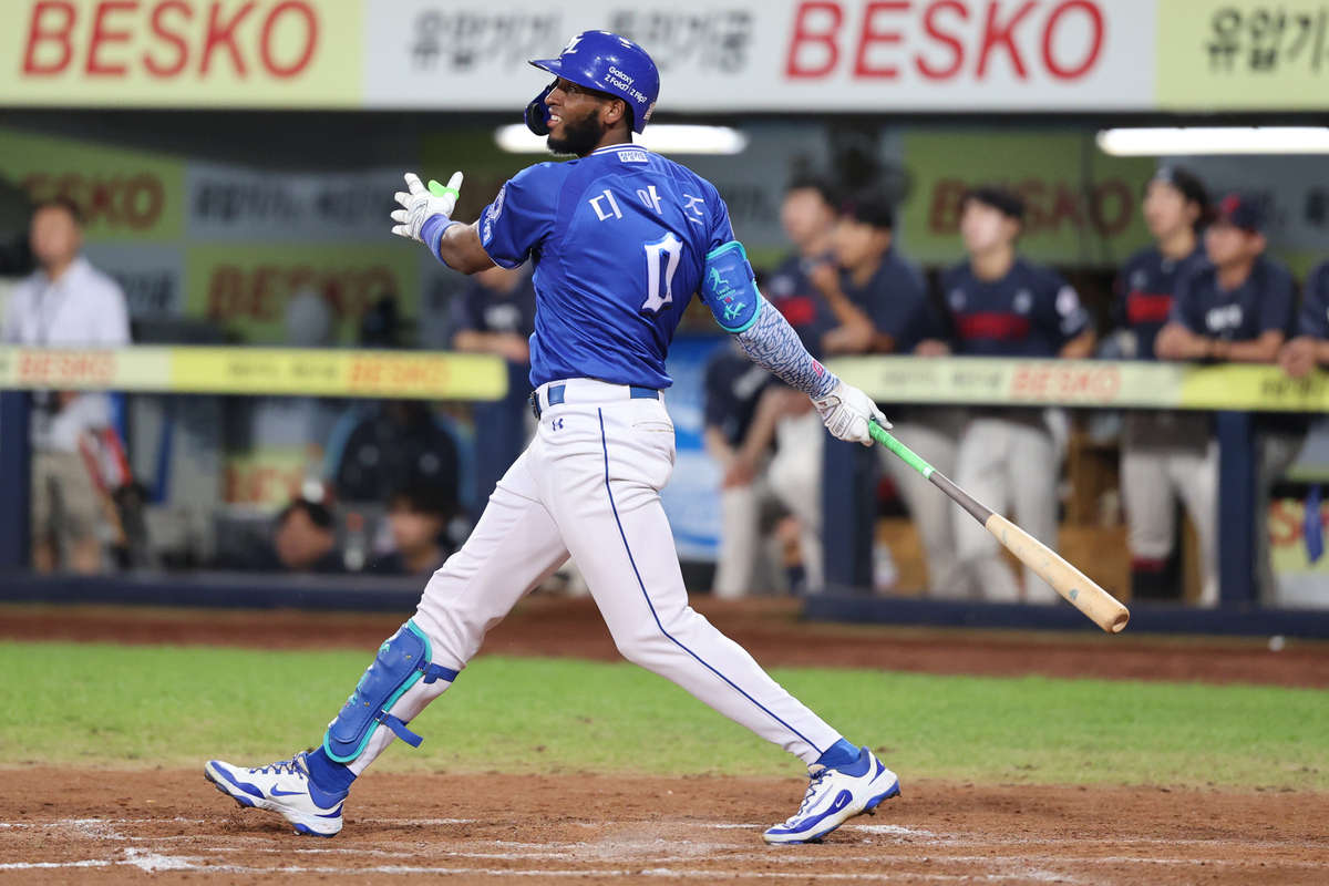 디아즈표 무시무시한 파괴력…이래서 장타가 무섭다