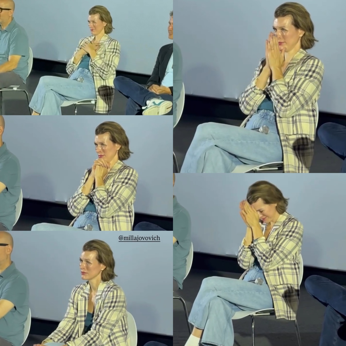 [BIFF현장] 밀라 요보비치, 부국제 GV서 눈물…韓 팬사랑 ‘러비우드’서 최초 공개