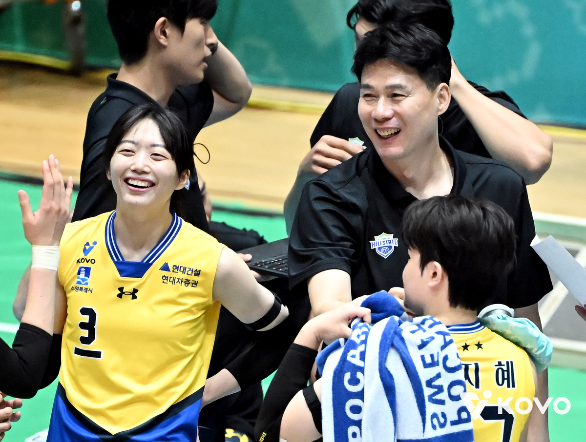 서서히 컨디션 올리는 김희진… 강성형 감독 “자기 역할 충분히 했다”