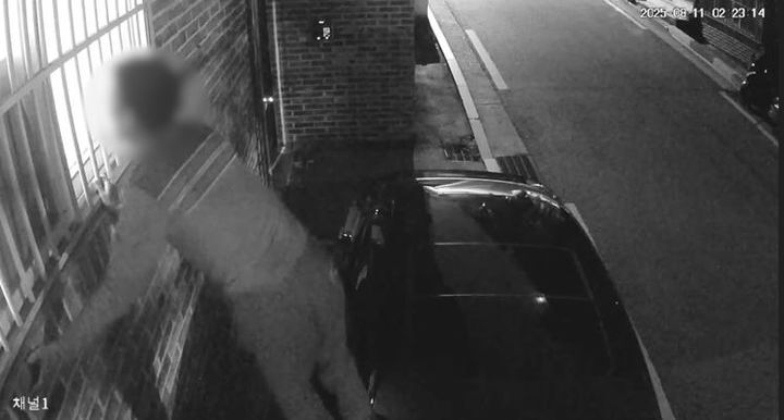 2년 만에 다시 등장한 염탐남…충격의 블랙박스 영상 공개 (한블리)