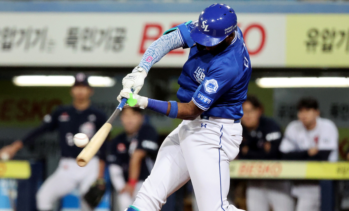 KBO 새역사를 향해! 삼성 디아즈, 146타점으로 한 시즌 최다 타점 타이...박병호와 나란히