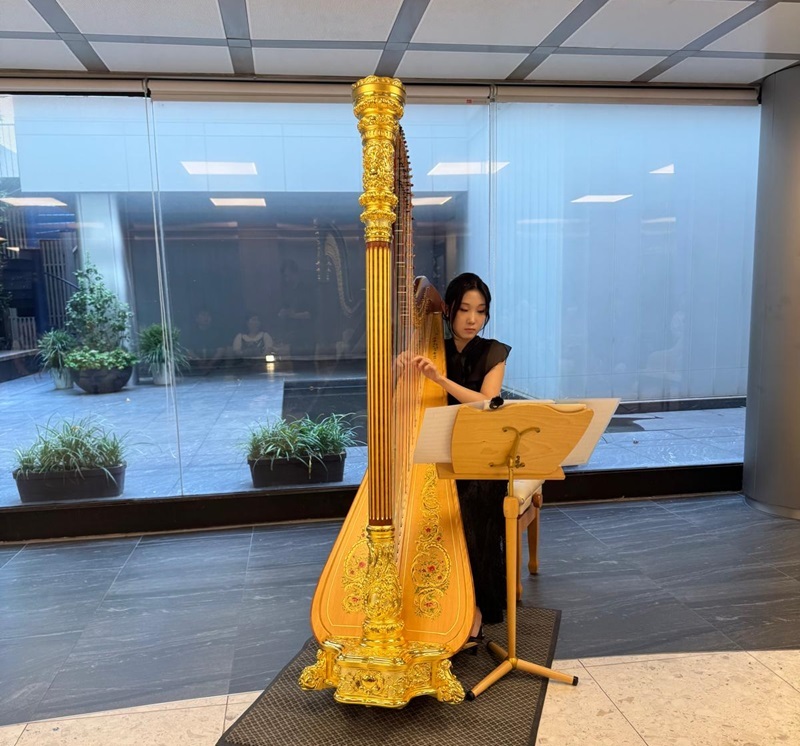 세이브월드·강남차병원, ‘힐링 하프 연주회’ 개최