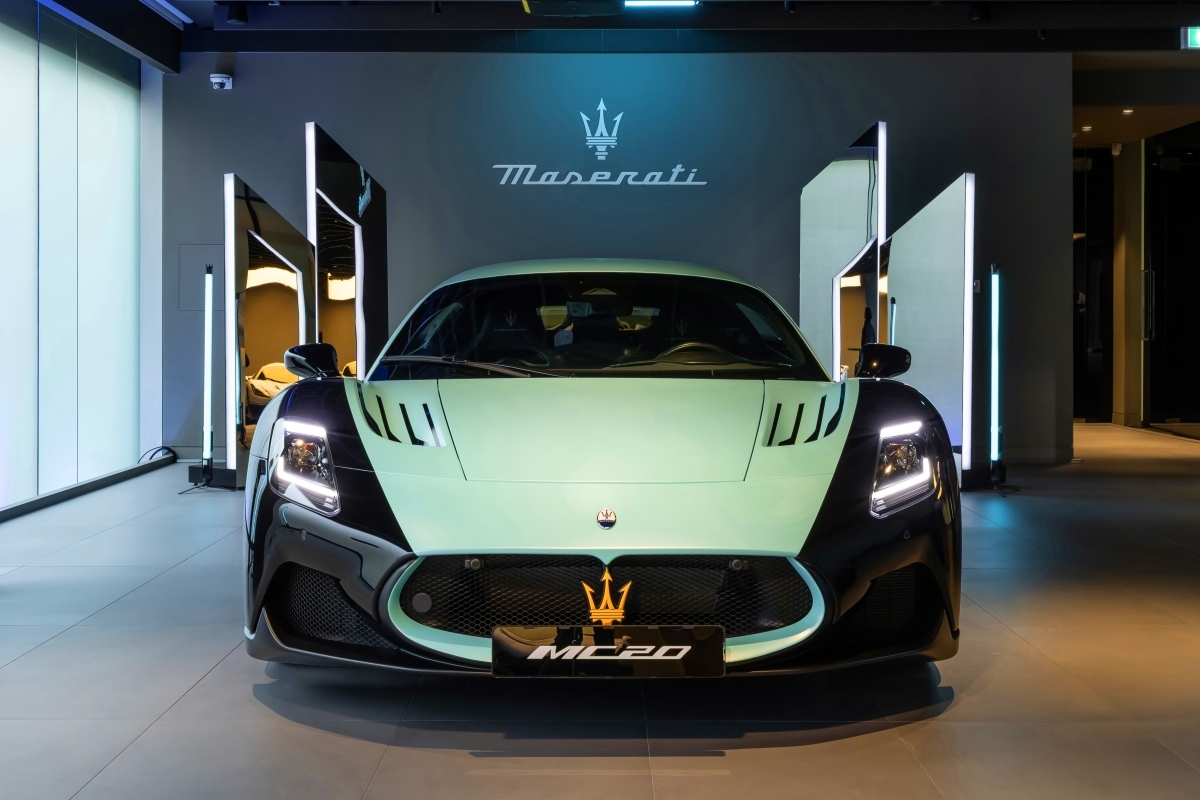 마세라티 머신 다모였다…VIP 대상 행사 개최