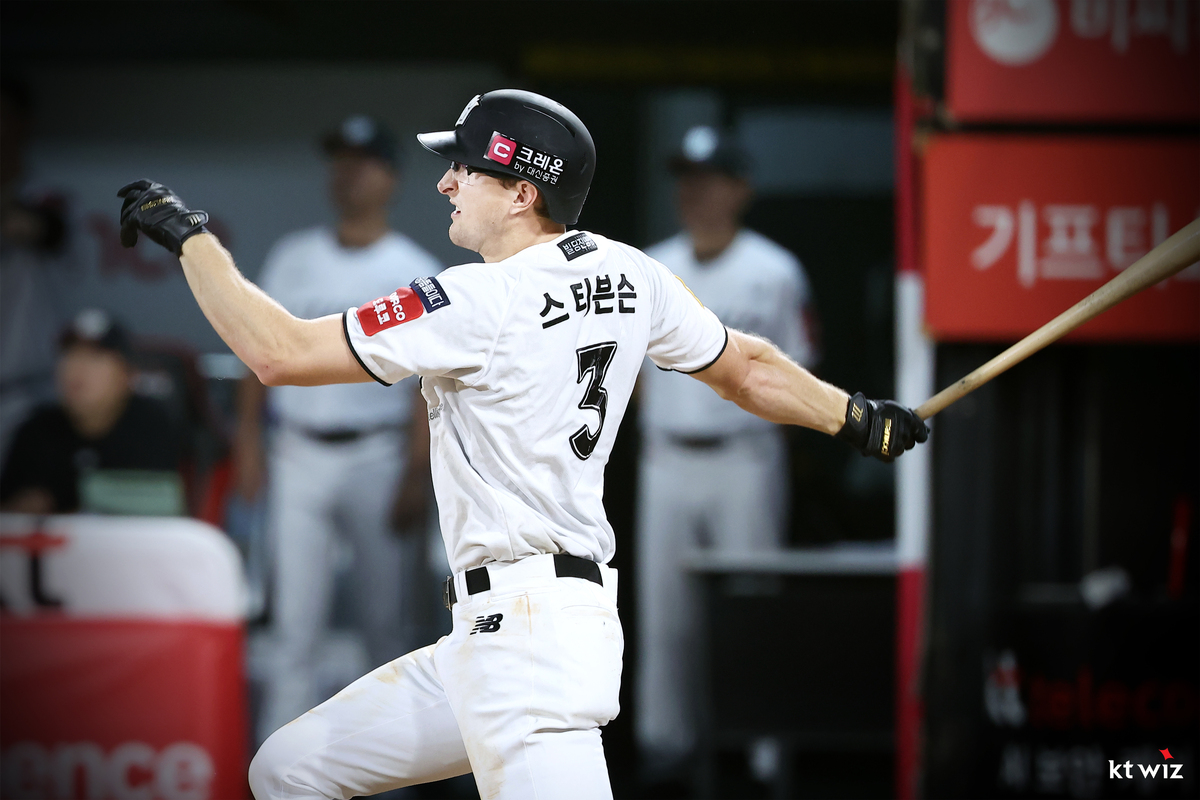 PS ‘티끌 희망’… 주전 빠진 독수리 방망이에 혼쭐난 KT, 천신만고 끝 무승부