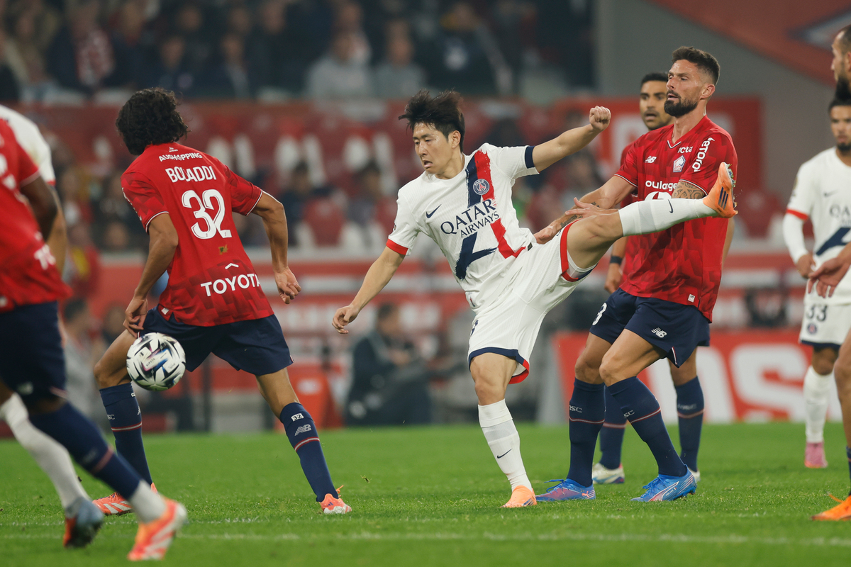 시즌 첫 풀타임인데···이강인의 아쉬운 실수 ‘PSG, 릴과 1-1 무승부’