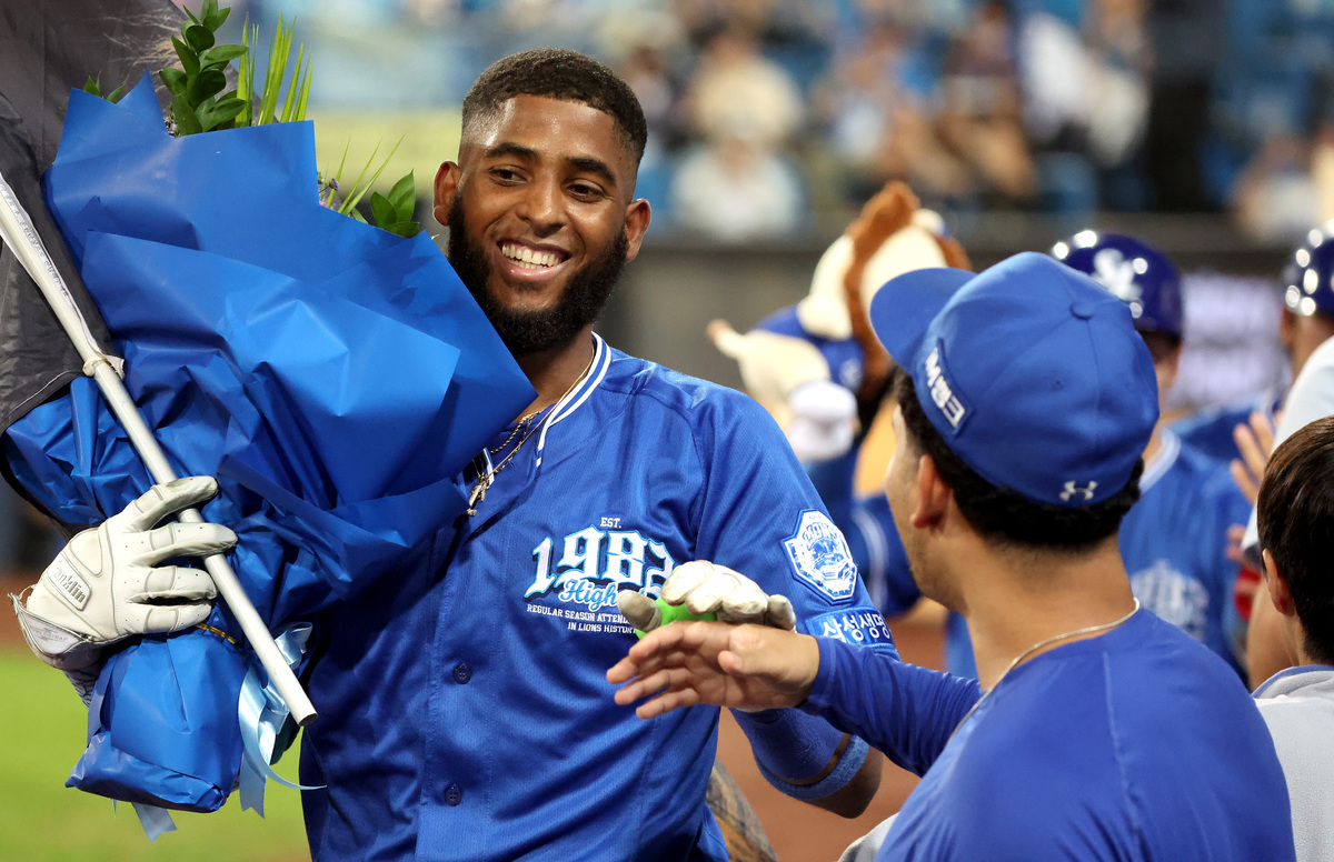 ‘삼성 외인타자 최초’ 디아즈, KBO 9~10월 MVP 수상