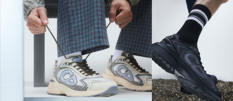 디올, 2026 봄 컬렉션 통해 새롭게 해석된 ‘B30 Countdown Tech’ 스니커즈 공개