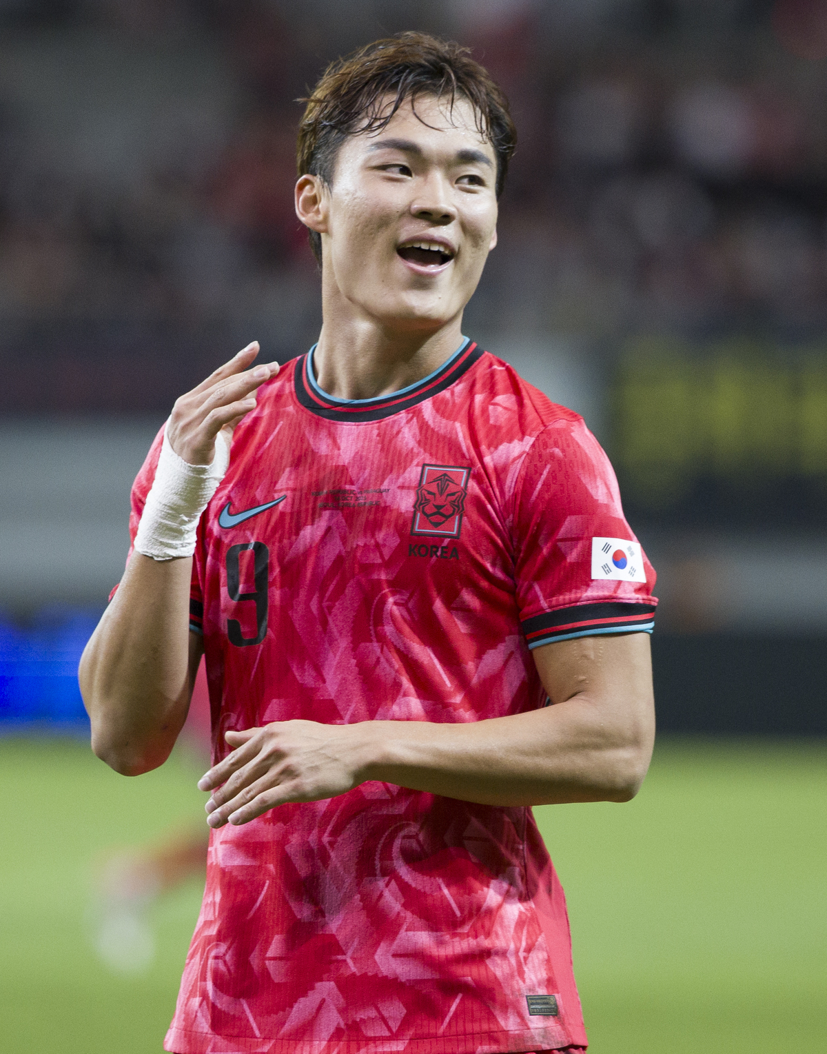 홍명보 감독의 특명 “현규야, 현명하게 뛰어라”···쐐기골 넣은 오현규 “감독님께 감사합니다”