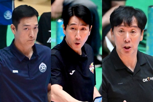 [프로배구 개막③] ‘외인 감독 러시’ 복판에서… '권토중래' 꿈꾸는 토종 사령탑들, 3인3색 출사표 던진다