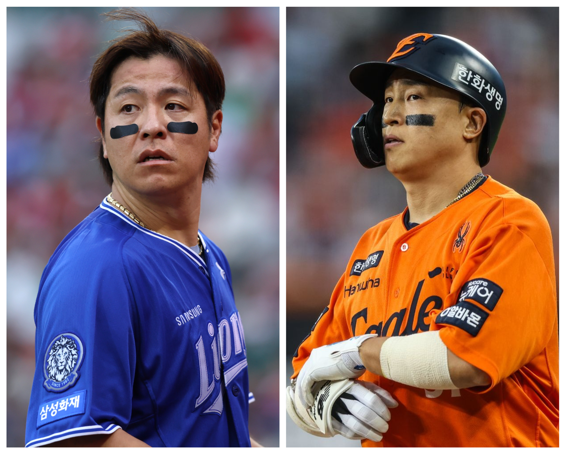 서로를 넘어야 KS行… ‘얄궂은 운명’ 강민호-손아섭, PO 외나무다리서 만난다