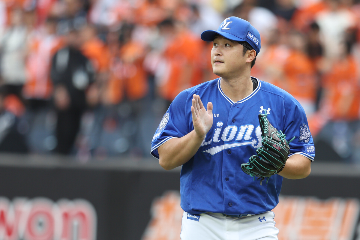 [PO2] “고집 버렸다” 최원태, 눈부신 가을은 계속… 독수리 발톱 제동 걸어