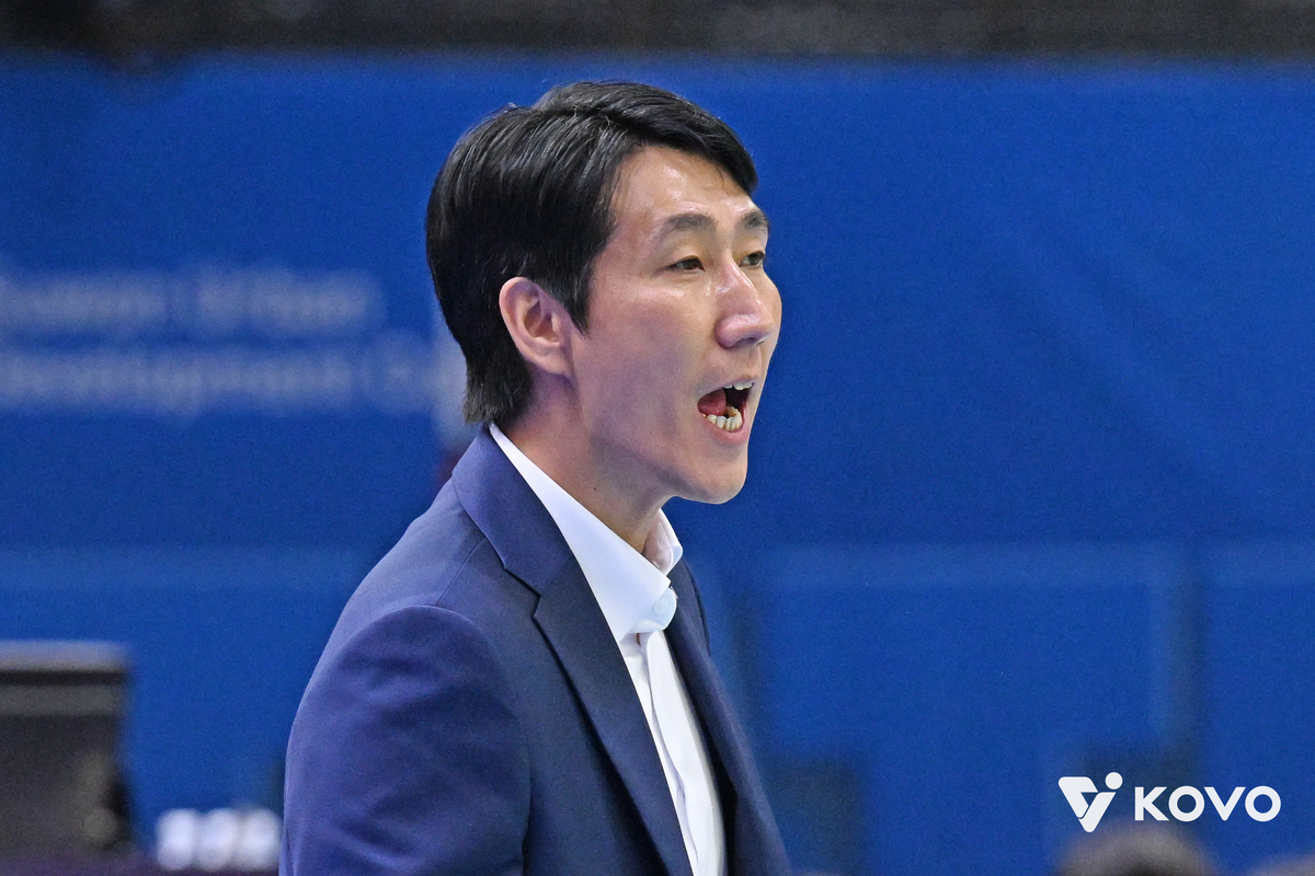 흔들린 세터, 고립된 베논… 권영민 한국전력 감독 “타이밍이 전혀 맞지 않았다”