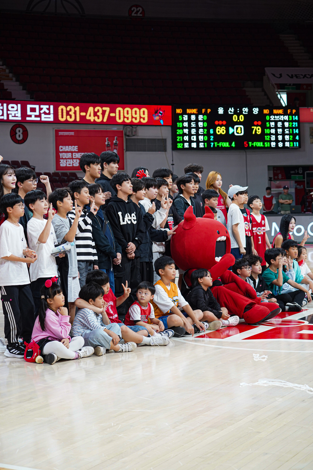 “저도 이 코트에서 뛰고 싶어요!” TOP농구교실 ‘정관장 레드부스터스 유스데이’ 관람 행사 성료
