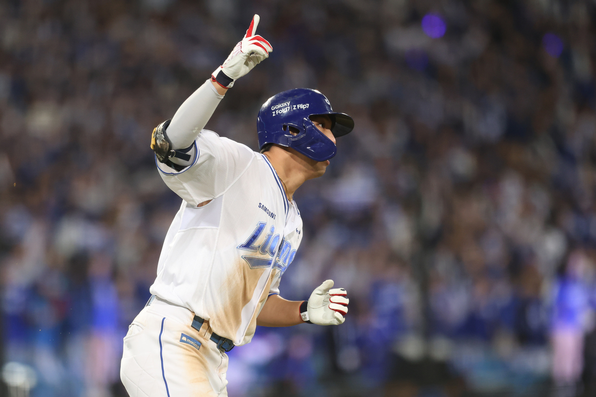 [PO4 승장] 수장도 반한 짜릿한 역전승…박진만 감독 “김영웅, 최고의 선수”