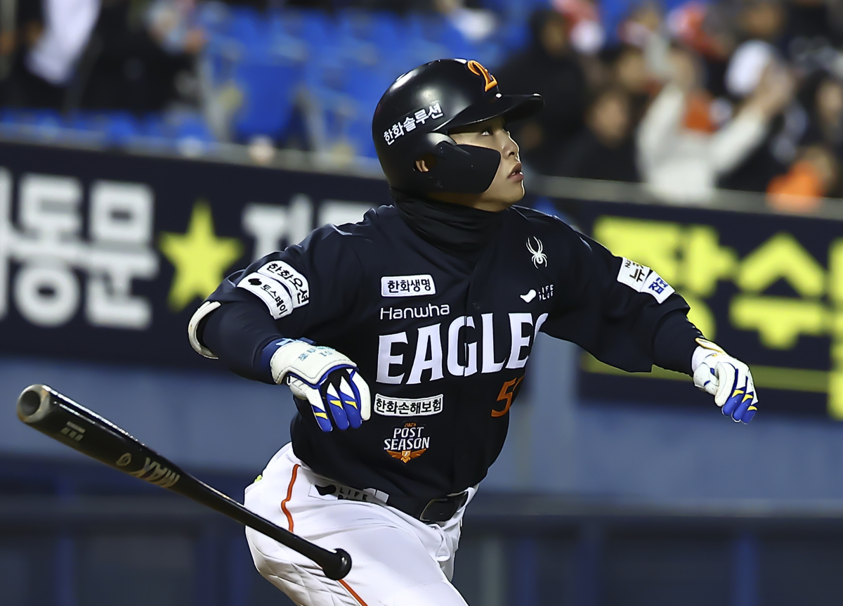 [KS2] 2차전은 다르다…한화 문현빈&노시환, 백투백 홈런