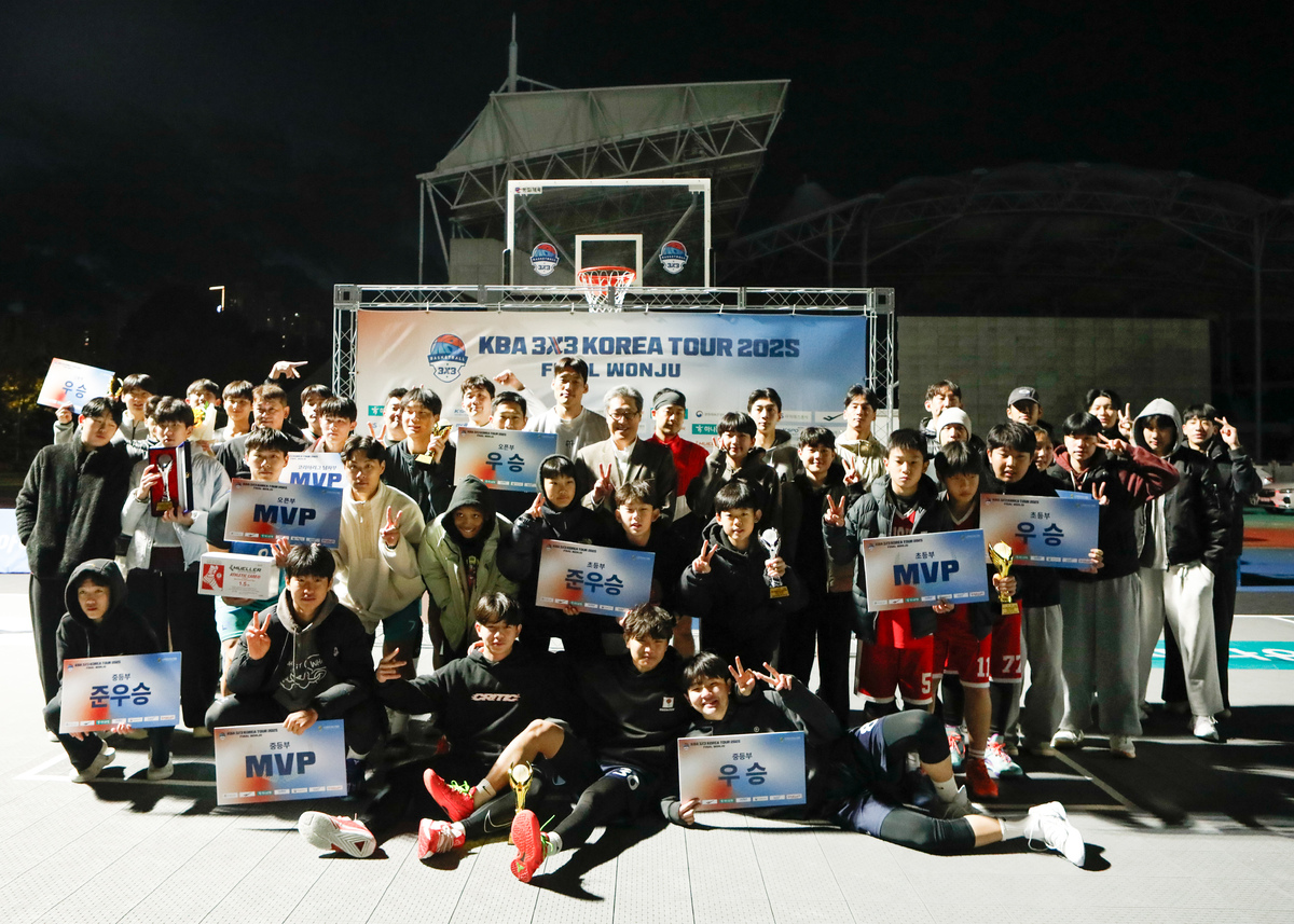 추위도 잊은 열정! KBA 3x3 코리아투어 파이널 원주대회 성공적으로 막 내려