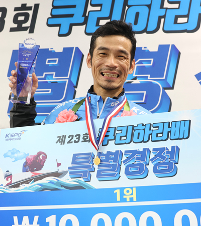 ‘강심장’ 김완석 쿠리하라배 특별경정도 품었다