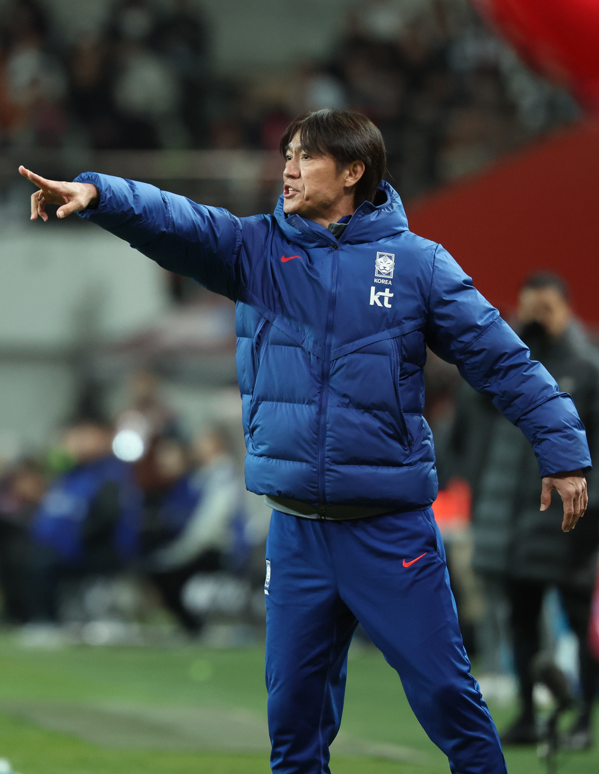 올해 A매치 마친 홍명보 “목표로 한 2승 달성… 두 경기 모두 전반전은 좋지 않아”