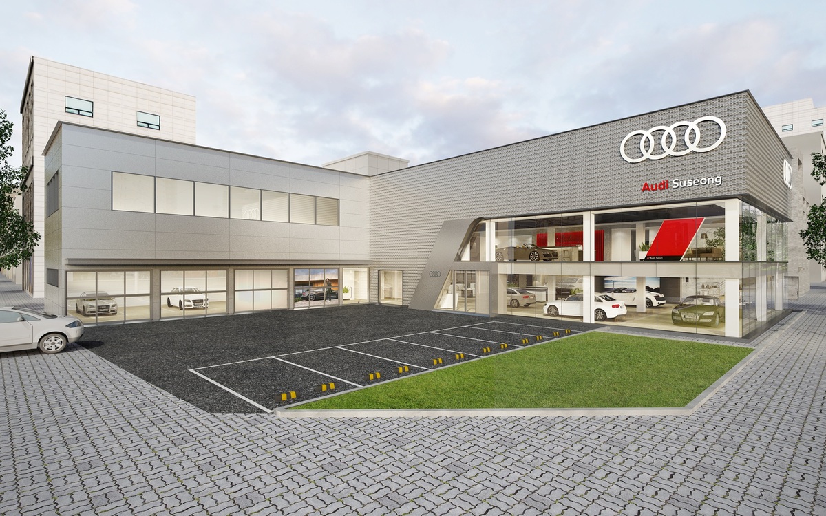 아우디 코리아, 아우디 수성 전시장 새 단장