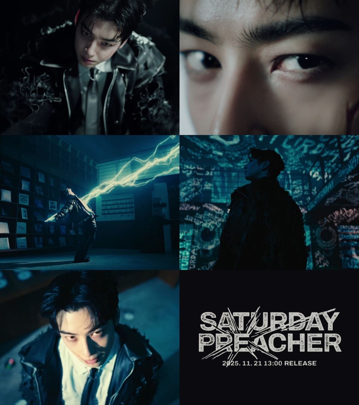 차은우의 n번째 변신…‘SATURDAY PREACHER’