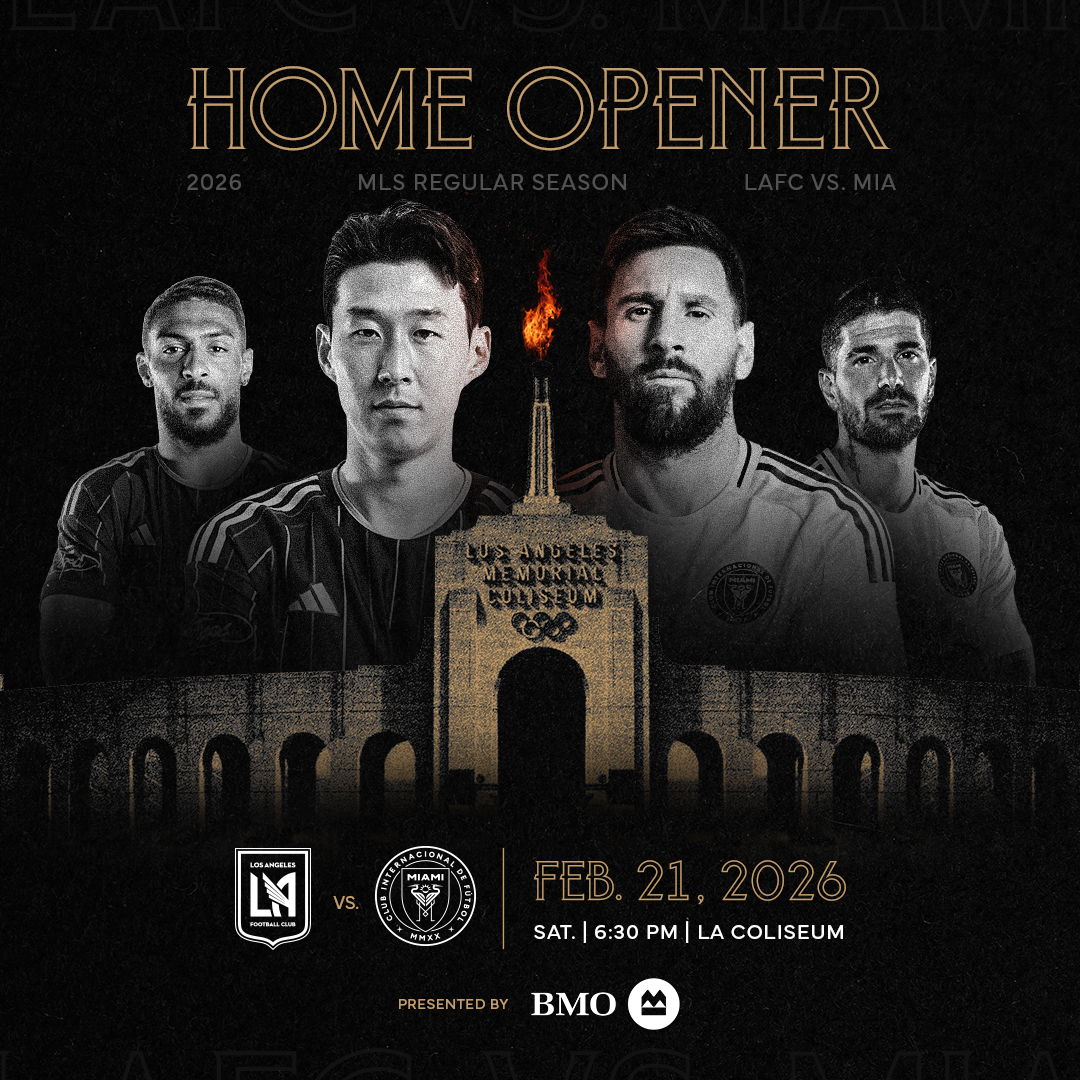 ‘손흥민 vs 메시’ 대격돌… LAFC, 마이애미와 2026시즌 MLS 개막전 빅뱅