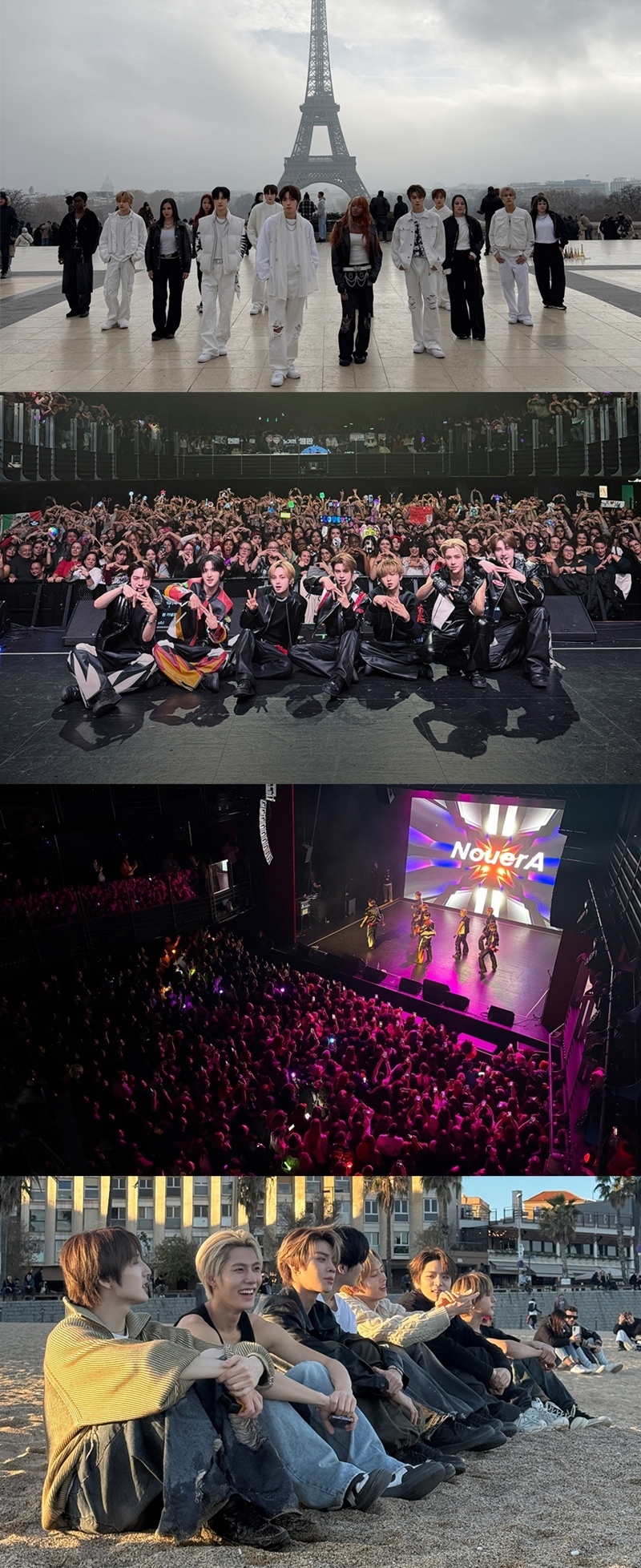 누에라, 중국 이어 유럽까지…파리→바르셀로나 팬심 사로잡았다