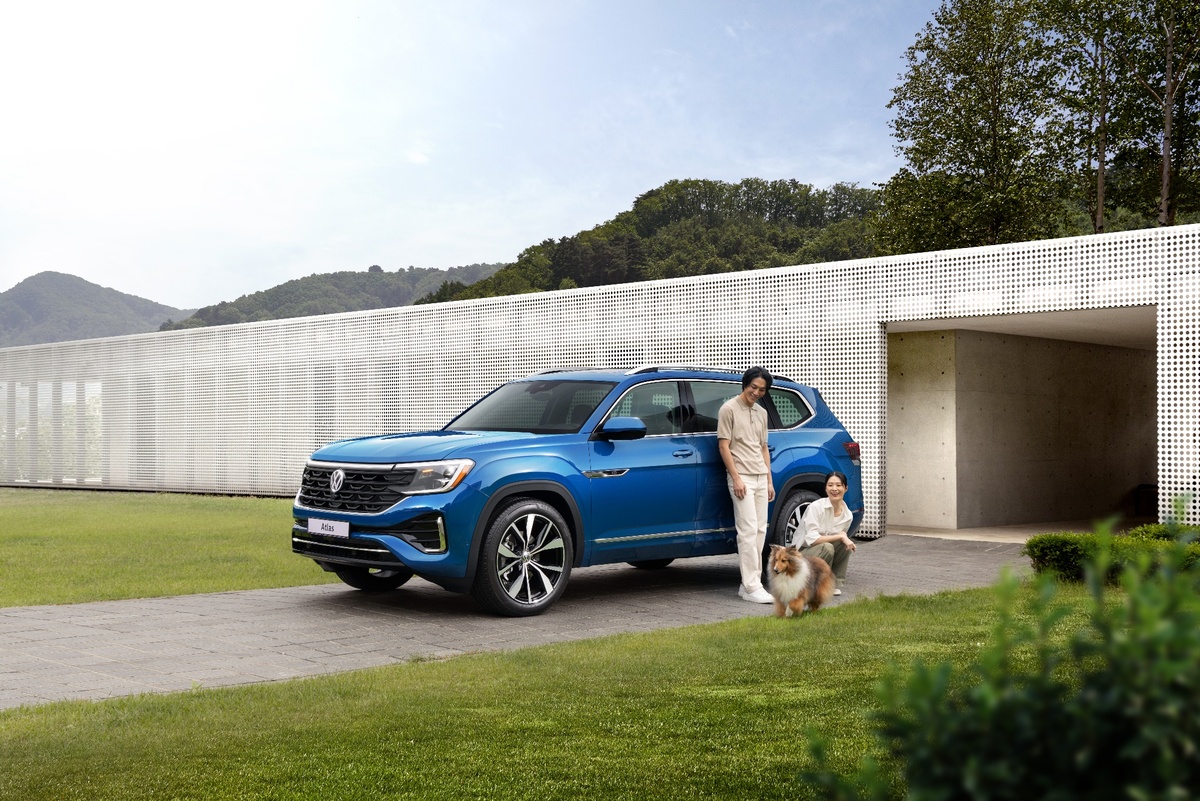 “압도적 크기에 가족을 위한 안전을 더하다”  폭스바겐 ‘아틀라스’, 대형 SUV 시장 공략