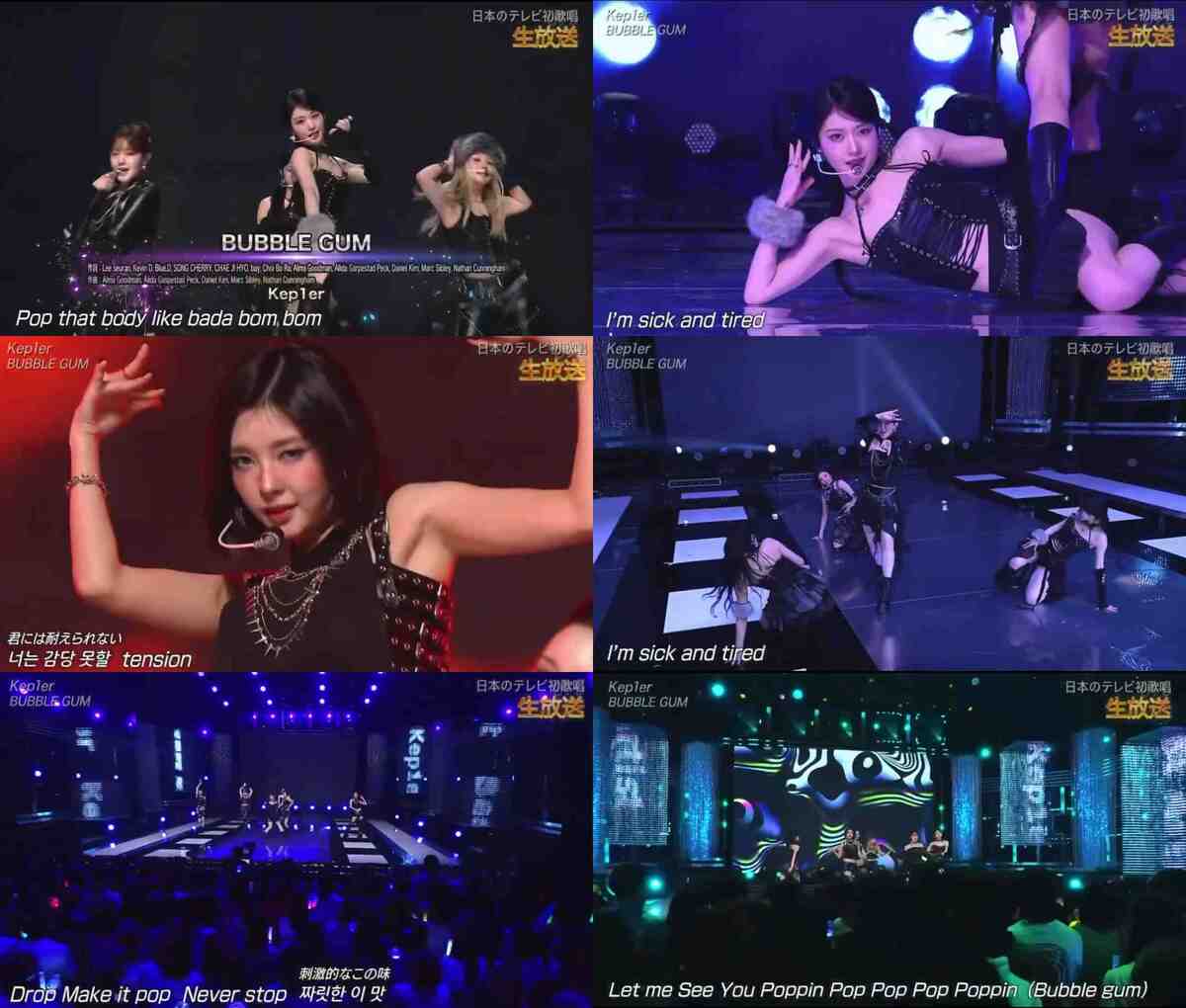 케플러, 열도 뒤흔들었다…日 NTV 대형 음악쇼 생방송 완벽 무대