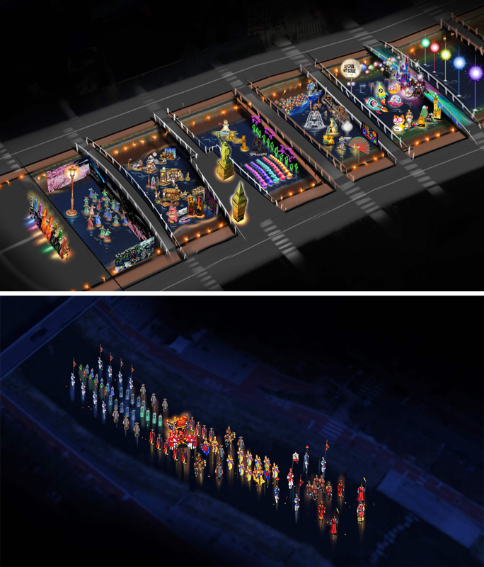 반짝반짝…서울의 겨울이 빛으로 물들다