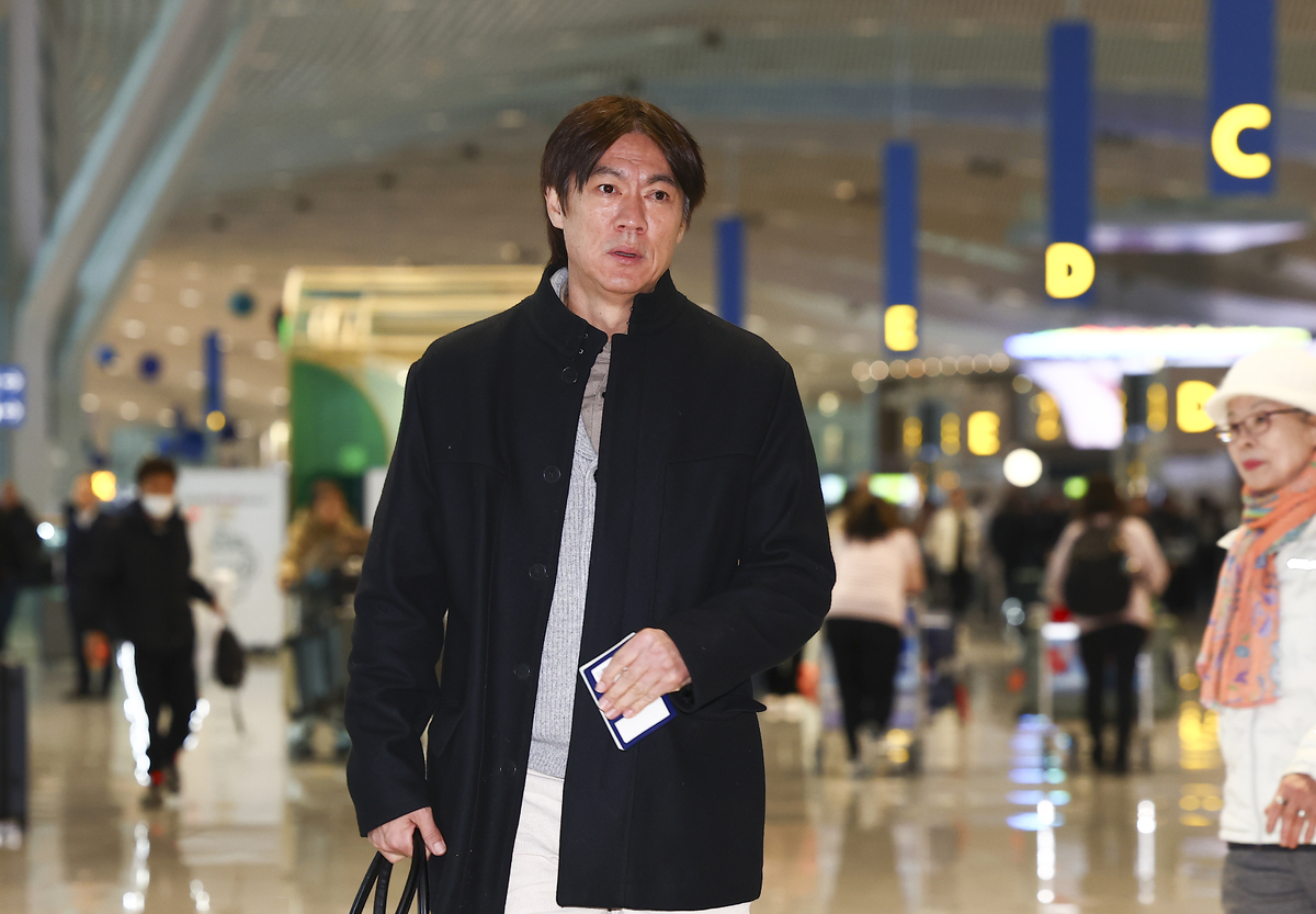 '운명의 날이 다가온다' 홍명보 감독, 3일 출국...6일 미국서 조 추첨