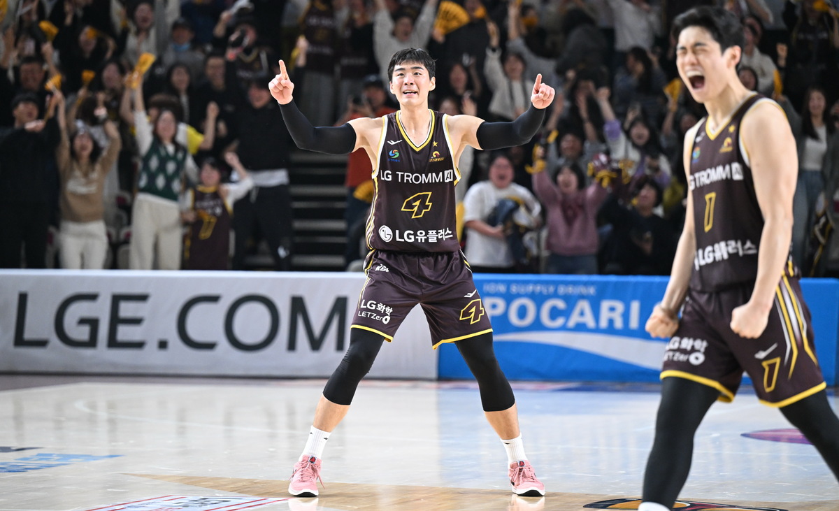 돌아온 양홍석 날았다… LG, 17점 차 뒤집고 KT에 역전승