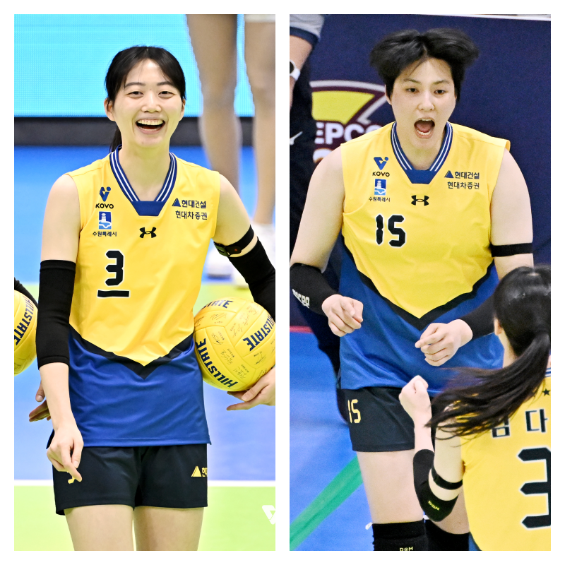 조직력으로 뭉쳤다, 맹활약 김다인·살아나는 김희진… 현대건설, 강호 DNA 살아난다