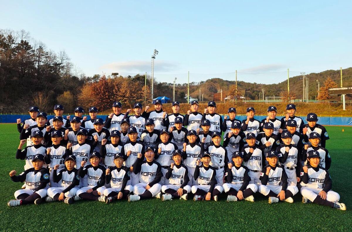 ‘최승용 배출’ 대한유소년야구연맹 대표팀, 대만 국제교류전 참가