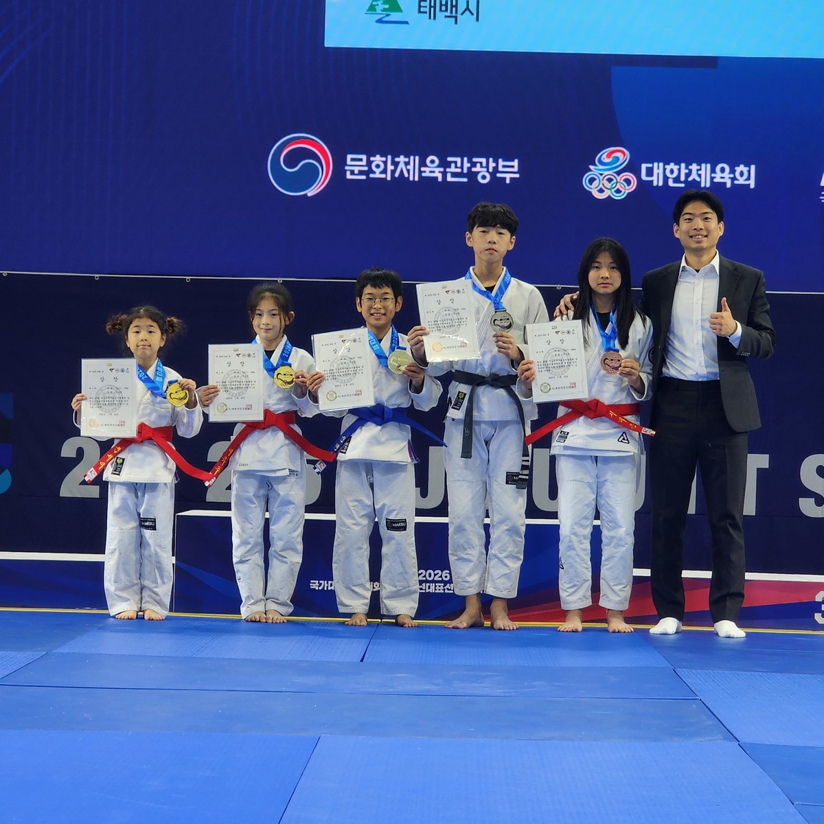 거제 주짓수 아카데미 '그로브주짓수’, 2026 주짓수 청소년대표 선발대회서 국가대표 3명 배출