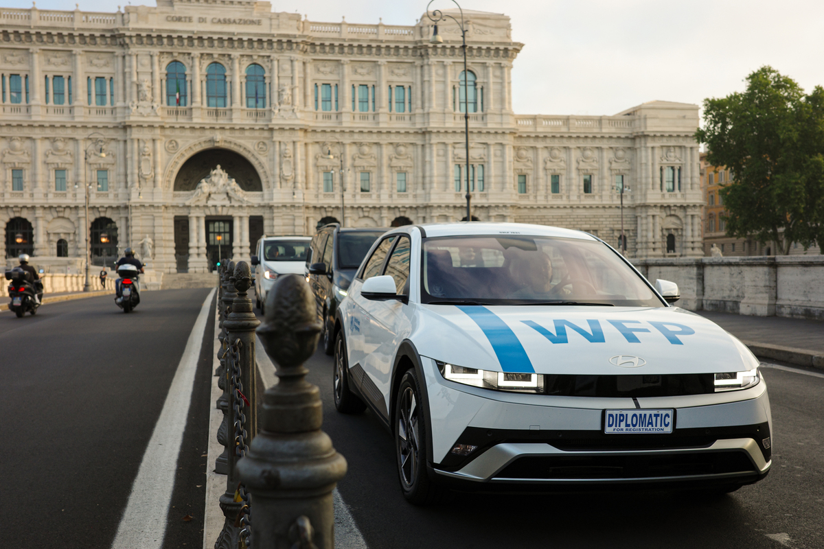 아이오닉5, UN 전세계 구호활동…‘맹활약’