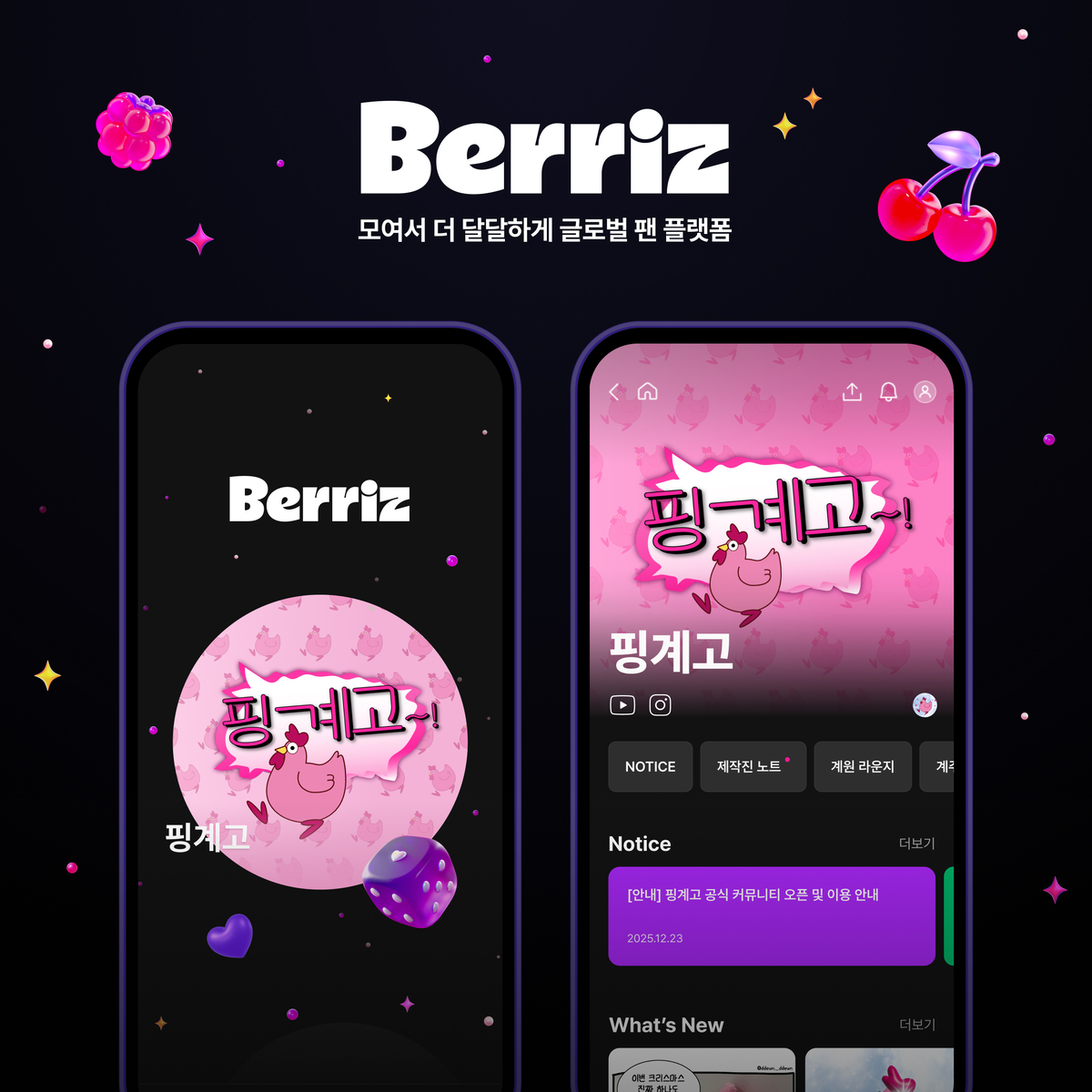 ‘핑계고 유니버스’ 확장, 베리즈 팬 커뮤니티 오픈