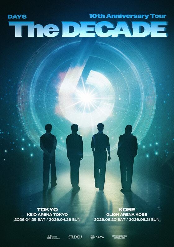 데이식스, 日 도쿄·고베 공연 확정…데뷔 10주년 투어 추가