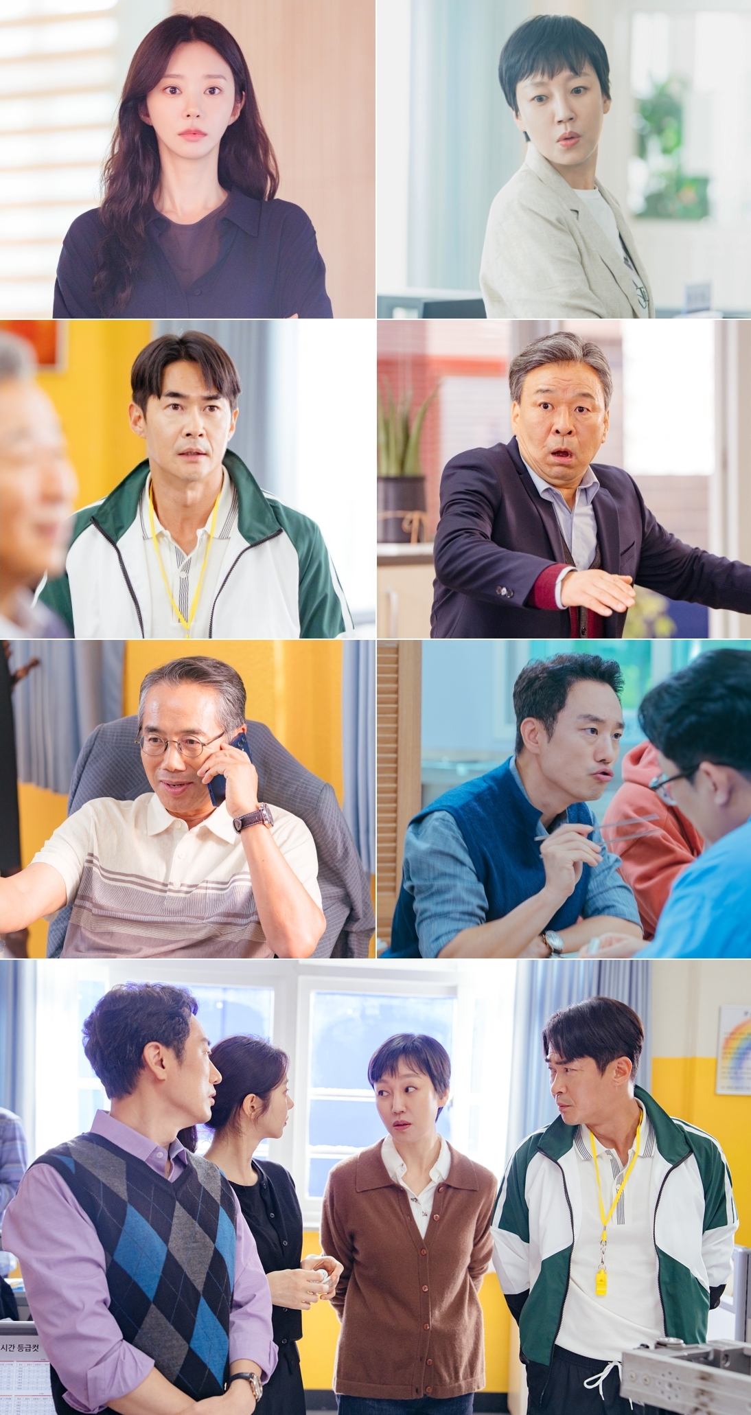 이주빈→배정남, ‘스프링 피버’ 교사 라인업 케미 폭발