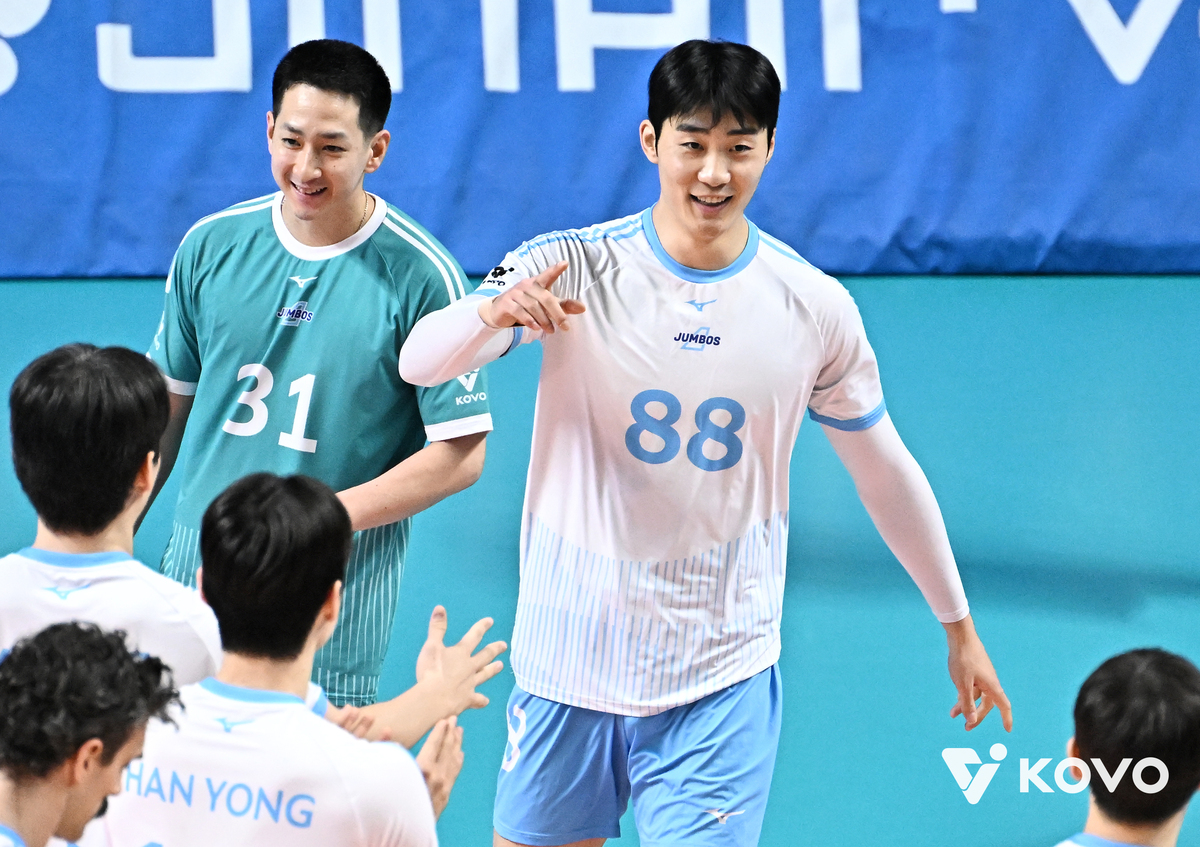 대한항공 찾아온 호재… 왼무릎 다친 임재영, 시즌아웃 예상 딛고 봄배구 복귀 기대감