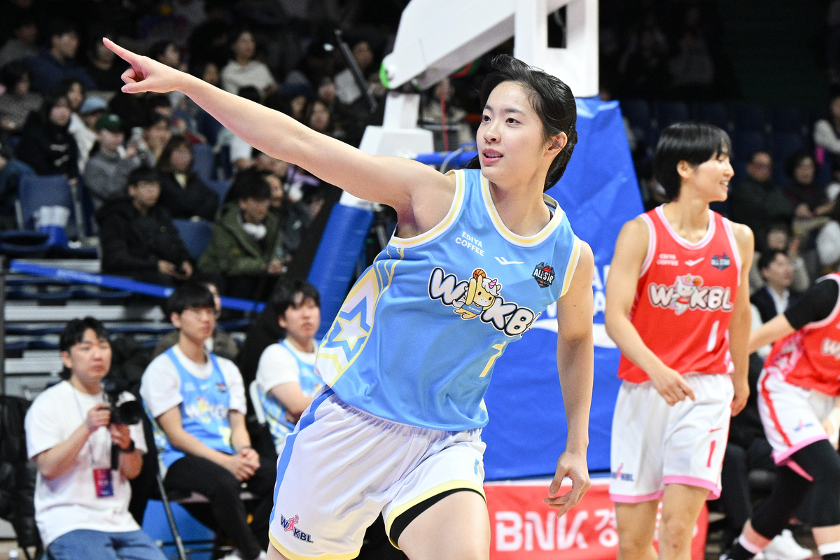 '하하호호' 부산에 웃음꽃 제대로 피었다, WKBL 올스타 "정말 행복한 시간"…롯데 전준우, 깜짝 손님