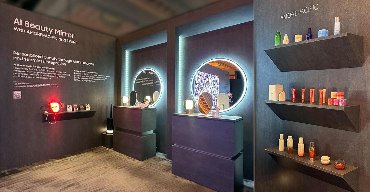 아모레퍼시픽, 삼성전자와 협업… CES 2026에서 공개한 혁신 기술은