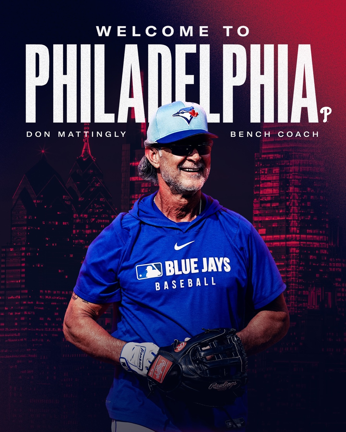 벤치코치와 단장으로 만나는 父子… ‘은퇴 번복’ 매팅리, 아들이 이끄는 PHI 유니폼 입는다