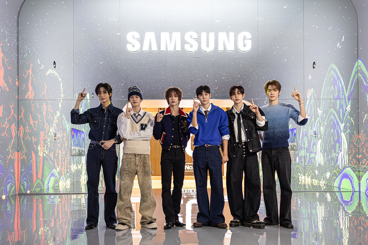 라이즈, 새해부터 美 라스베이거스 접수…삼성전자 글로벌 브랜드 앰버서더