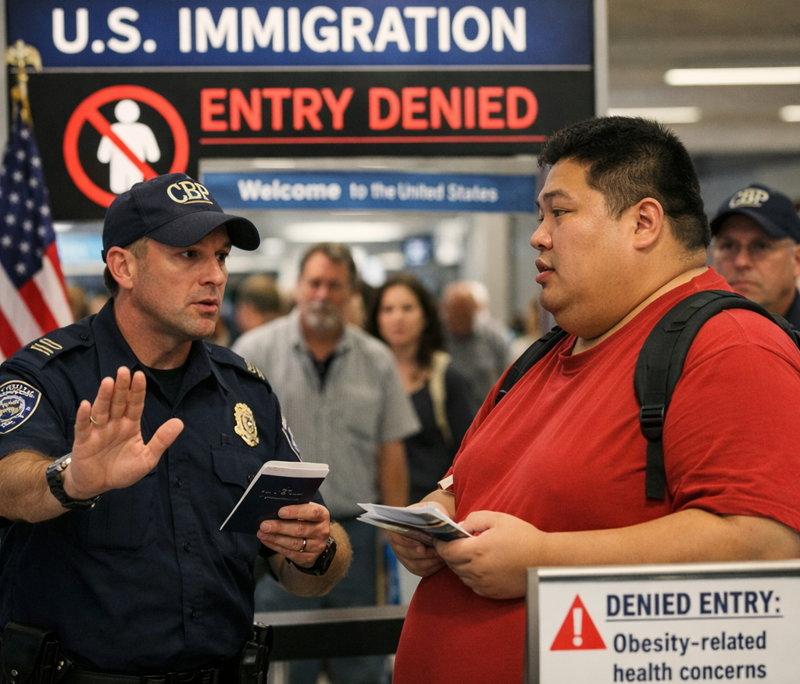 복부 비만·내장지방 건강 문제있다면... 美 국적 취득에도 영향준다고?